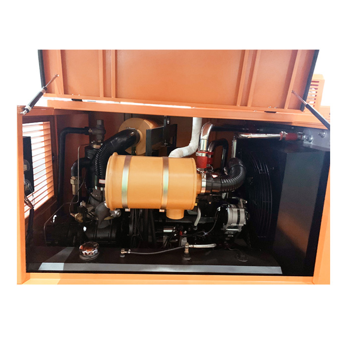Дизельный переносной винтовой воздушный компрессор (8-35 бар)